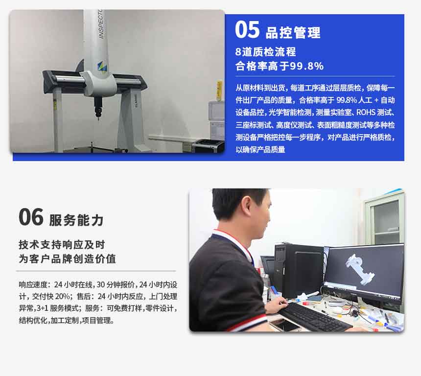 五軸智慧機(jī)器人精密零件加工